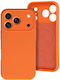 Orange Задна корица Силикон Оранжев (iPhone 17 Pro)