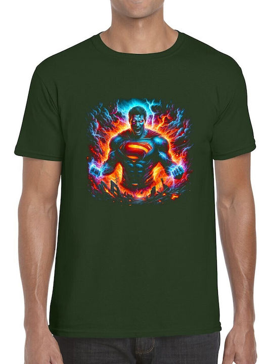 Superman T-shirt Unleashed Power Bedruckte Blus...