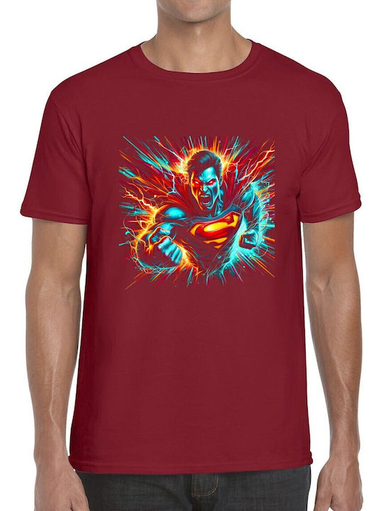 T-shirt Superman Unleashed Power Bedruckte Blus...