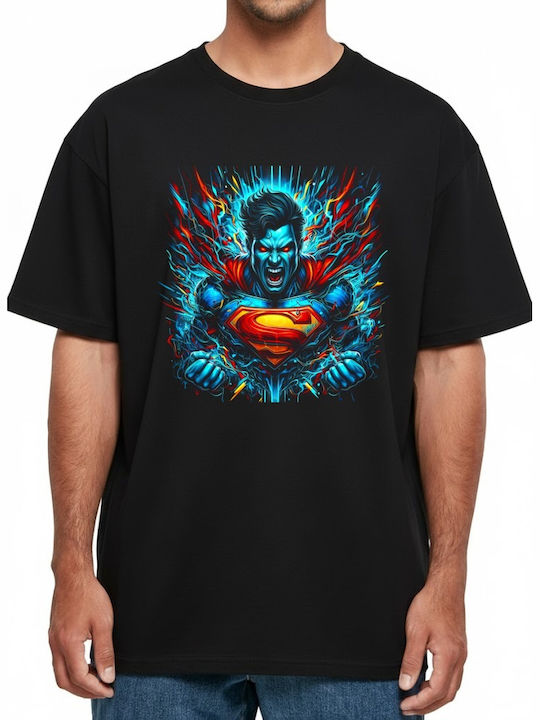 Oversized T-shirt Superman Energetic Burst Pop ...