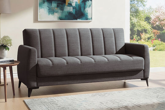 Hilton Τριθέσιος Καναπές Κρεβάτι 209x76x83εκ.