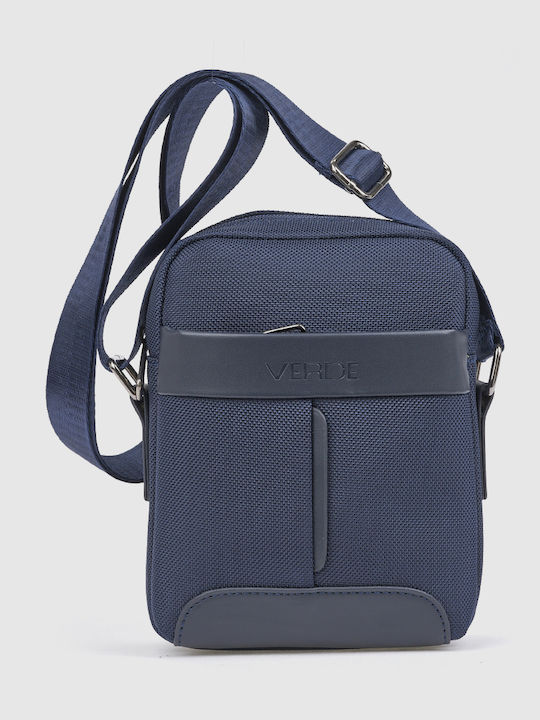Verde Men's Bag Shoulder / Crossbody Blue