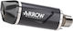Arrow Exhaust Aluminium Dark Indy Race Evo Carbon End Cap Triumph Tiger Sport 800 '25 72668akn.alum Dark