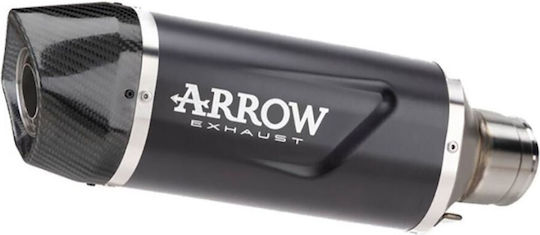 Arrow Exhaust Aluminium Dark Indy Race Evo Carbon End Cap Triumph Tiger Sport 800 '25 72668akn.alum Dark
