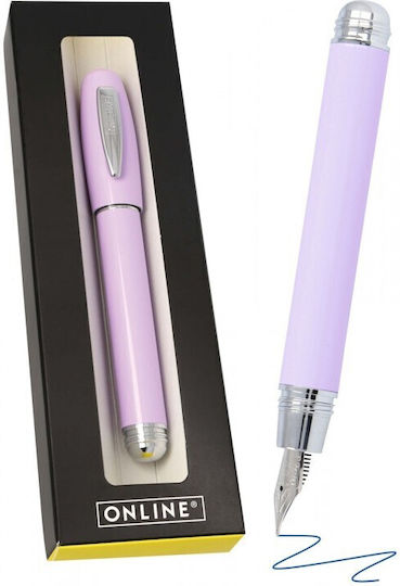 Online Πένα Γραφής Medium 0.5mm Ροζ με Ροζ Μελάνι