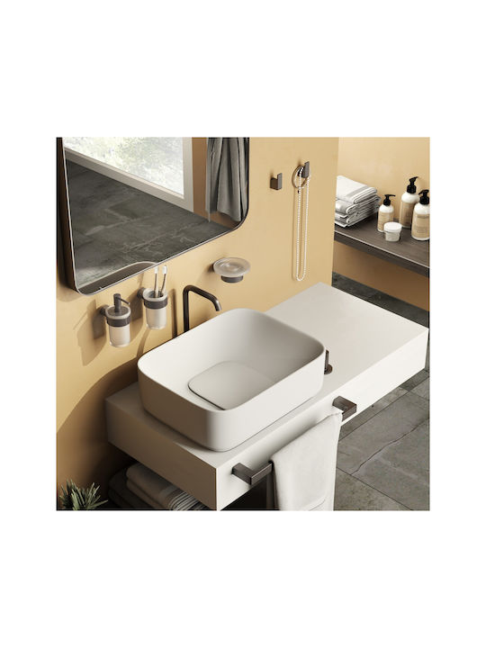 Gedy Pirinei Double Wall-Mounted Bathroom Hook Silver