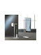 Gedy Double Wall-Mounted Bathroom Rail Inox Silver