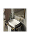 Gedy Pirinei Schiene Badezimmer Einzel Wandmontage Schrauben Gold