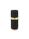 Decorative Vase Black 11.5x11.5x30.5cm
