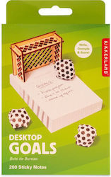 Stationary Σετ 2τεμ Post-it Soccer Goals Kikkerland