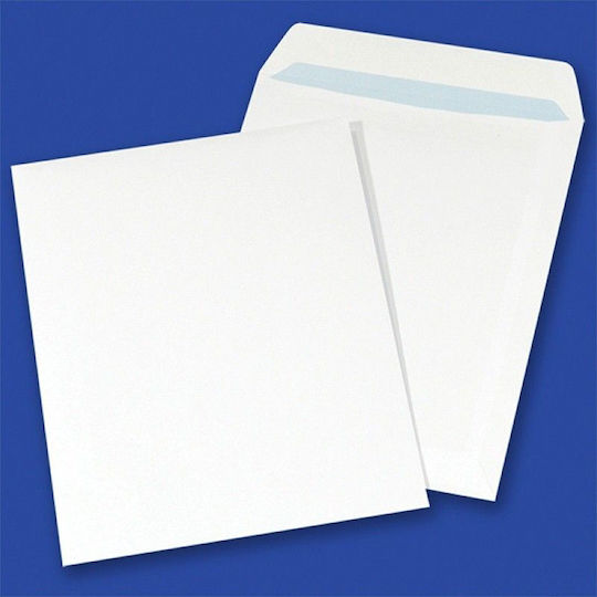Office Products Set de plicuri Corespondență cu Autocolant 50buc 22.9x32.4cm în Alb Culoare