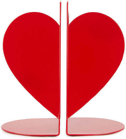 Suporturi De Capăt De Carte Inimă Love Double Bookend Balvi 28211