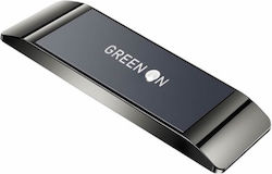 Green On Magnetic Mini Car Mobile Mount Adhesive Car Dashboard Gr39 Black