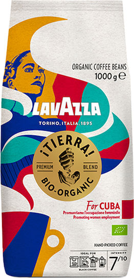 Cafea Espresso Lavazza Tierra Bio Organic Cuba 1000g Boabe