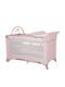 Lorelli Lorelli Baby Playpen 2 Levels With Mattress Pink 70x127cm