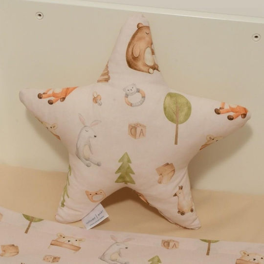 Baby Oliver Baby Oliver Nursery Decor Cradle Pillow Beige 37x37cm