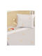 Sophie La Girafe Baby Sheets Set Crib Cotton Fitted Gray 110x170cm 3pcs