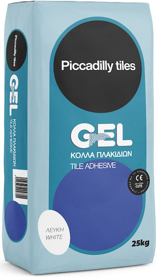 Tile Adhesive Gel C2TE White 25kg Piccadilly