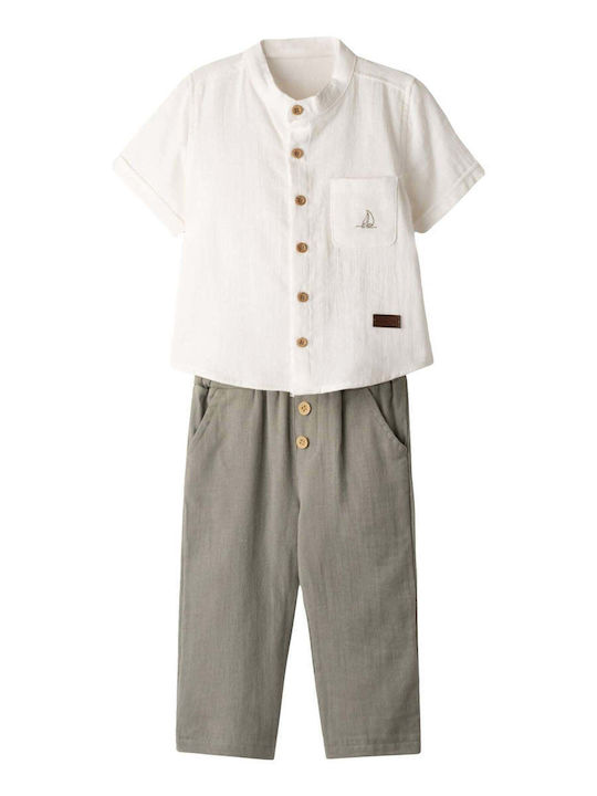 Hashtag Set pentru copii cu pantaloni Vară 2buc...