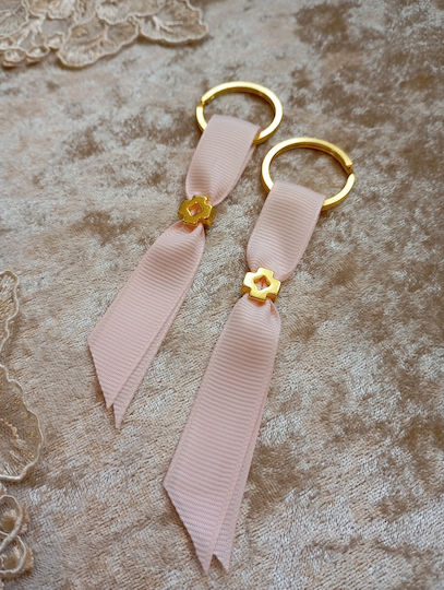 By Anastasia's Art Creations Taufe Anhänger Schlüsselanhänger Rosa 50 Stück