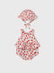 Mayoral Baby Bodysuit Set Red 2pcs