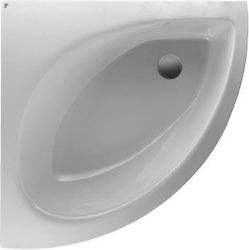 First 140cm Weiße Eckbadewanne Ideal Standard