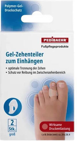Pedibaehr Διαχωριστικά με Gel για τους Κάλους Large 2τμχ