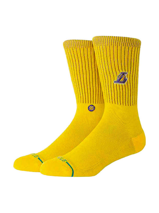 Stance Lakers Basketball Socks Yellow 1 Pair