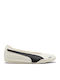 Synthetic Leather Ballerinas White