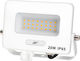 Adeleq Wasserdichter LED Flutlichter 20W Natürliches Weiß 4000K mit Bewegungssensor IP65