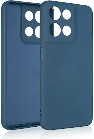 Beline Umschlag Rückseite Silikon Blau (Moto G 5G)