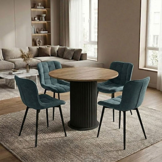 Esszimmer Bohema - Chiara 5Stück 90x90cm