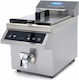 Maxima Holland Elektrische Fritteuse 3.5kW Kapazität 8Es 29x50x41cm