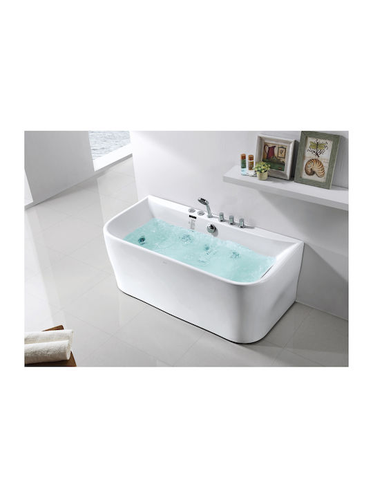 Piccadilly Acrylic Bathtub with Hydromassage 160x75cm