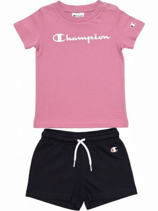 Champion Set Vară 2buc Roz Champion Set Vară 2buc Roz