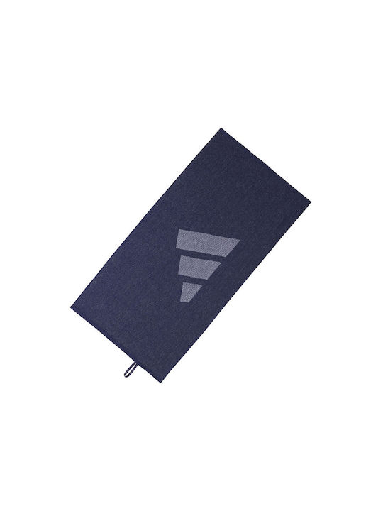 adidas Πετσέτα Γυμναστηρίου Βαμβακερή Μαύρη 60x120cm adidas Πετσέτα Γυμναστηρίου Βαμβακερή Μαύρη 60x120cm
