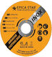 Epica Star Cutting Disc Hole Diameter 180mm 25pcs
