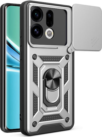 Amorus Back Cover Plastic Silver (Oppo Find X9 5G)