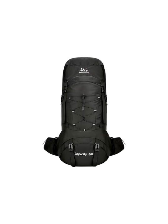 Ορειβατικό Σακίδιο 60lt Μαύρο Expedition