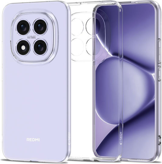 Tech-Protect Flexair Задна корица Силикон Прозрачен (Redmi Note 15 Pro+ / Poco M8 Pro)