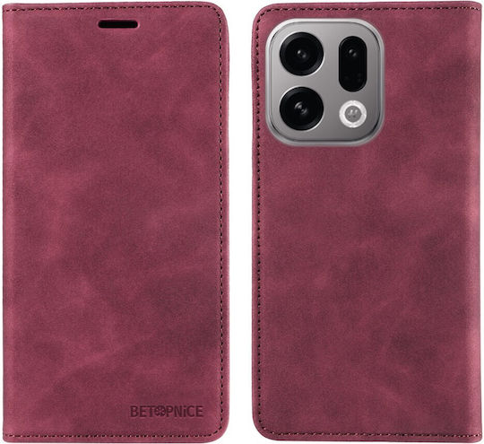 Betopnice 003 Book Μπορντό (Oppo Find X9 5G)