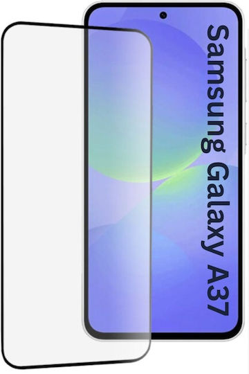 0.33мм Пълно лепило Защитен екран Черен (Samsung Galaxy A37 5G, SKYDDAR INNOVATION)
