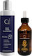 Qure Oil Balance Scalp Treatment Kit Hair Care Set for Oily Hair with Shampoo and Lotion 2 Pieces