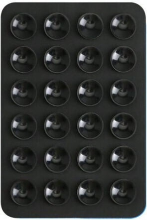 Self-Adhesive Non-Slip Stand in Black Color