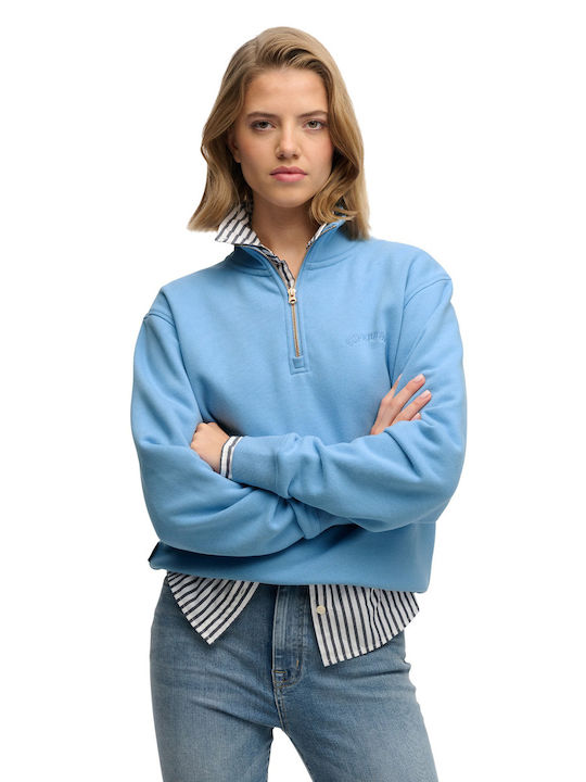 Superdry Essential Logo Дамски Суитшърт Синьо