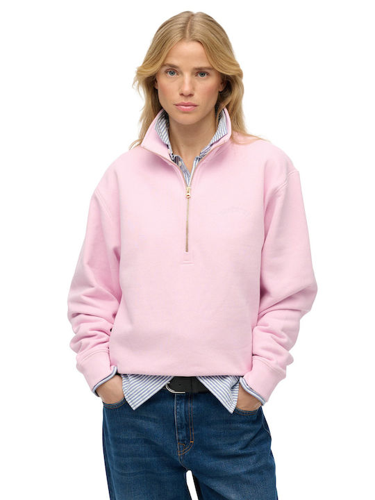 Superdry Essential Logo Дамски Суитшърт Mbo Pink
