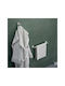 Piccadilly Double Wall-Mounted Bathroom Rail Inox Silver