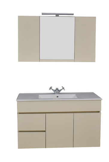 Piccadilly Πάγκος χωρίς Νιπτήρα Gloss 6146