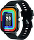 Avizar Smartwatch με Παλμογράφο (Μαύρο)