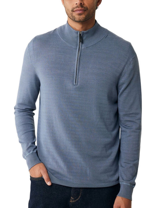 Mexx Long Sleeve Blouse Mid Blue